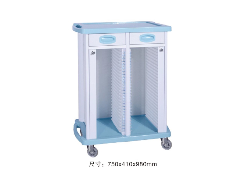 A10 ABS病歷夾車(chē)50格